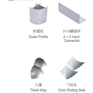 Aluminum Profile for Clean Room APM-USA