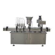 Automatic Glass Bottle Chubby Gorilla E Liquid Filling Capping Labeling Production Line APM-USA