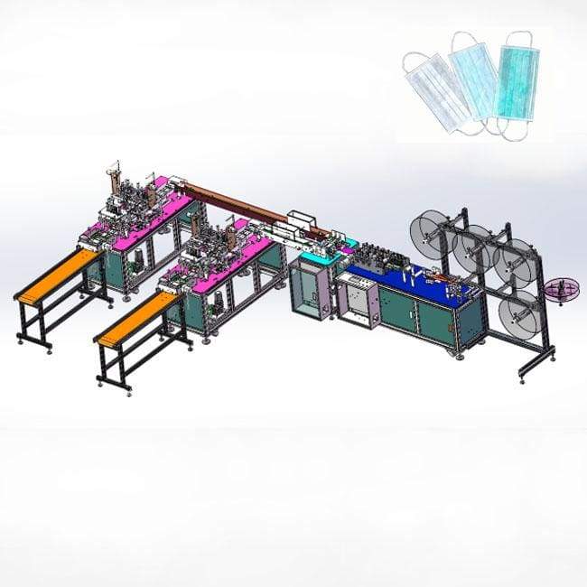 Automatic Mask Machine Mask Packaging Production Line APM-USA