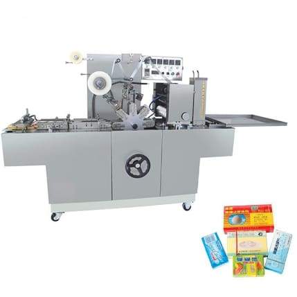 Automatic Playing Cards Carton Box 3d Transparent Film Packaging Machine APM-USA