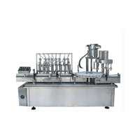 Automatic Roll on Bottle 5ml 10ml Perfume Filling Capping Machine Eliquid Vials Filling Line APM-USA