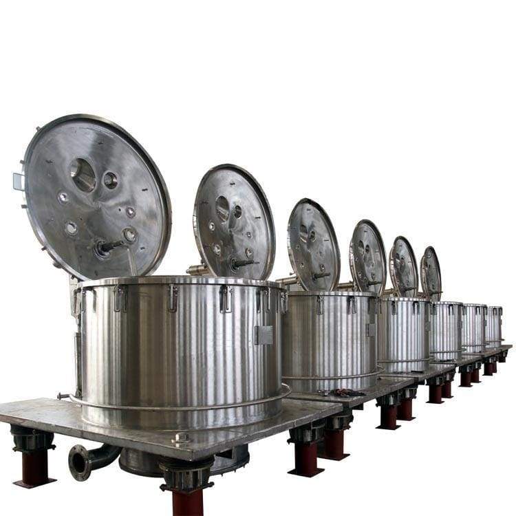 Model Pd Flat Plate Hanging Bag Lifting top Discharge Centrifuge Separator Solid Liquid APM-USA