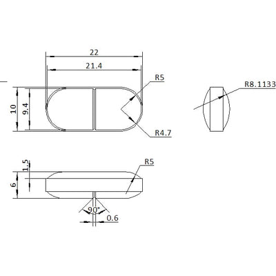 Mold/die Set/punch for the Single Punch Tablet Press Machine/pill Press/stamp APM-USA