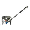 Portable Adjustable Auger Stainless Steel Screw Conveyor with Hopper APM-USA