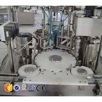 Semiautomatic Water Production Perfume Filing Soda Glass Juice Tumbling Cap Wine Coke Bottle Liquid APM-USA