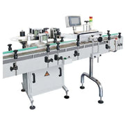 Apm automatic round bottle adhesive labeling machine with date printer - Labelling Machine