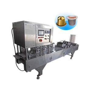 Apm automatic thermoforming coffee capsule filling and sealing machine - Coffee Capsule & Cup Filling Machine