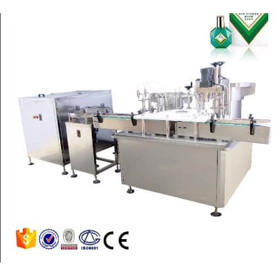 Apm filling and 2 heads capping machine for eye drops - Eye Drops Filling Line