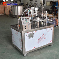 Automatic multi-purpose plastic cosmetics cream lotion paste soft tube filling and sealing machine - Soft Tube Machine