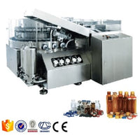 Automatic Pharmaceutical Glass Injection Vial Bottle Filling And Capping Machine Production Line 