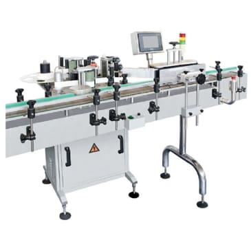 Automatic round bottle labeling machine for can jar - Labelling Machine