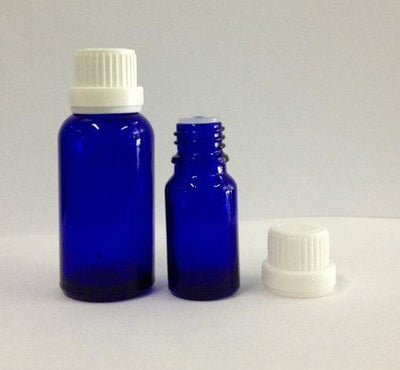 Blue Glass Dropper Bottle with Cap APM-USA