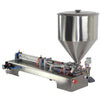 E01 high viscosity piston tomato paste filling machine with mixing hopper - Liquid Filling Machine