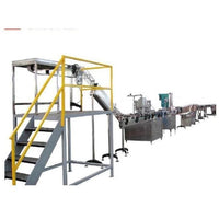 Full automatic straight linear plastic oil bottle capping liquid filling machine - Liquid Filling Machine