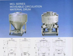 Mcl Series Moveable Circulation Material Drums APM-USA