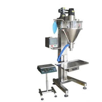 Semi-auto screw auger powder filler,spicy milk protein chili powder filling packing machine - Powder Filling Machine