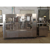 Semi-automatic mineral water filling line with water treatment - Liquid Filling Machine