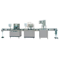 Semi-automatic mineral water filling line with water treatment - Liquid Filling Machine