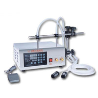 Semi automatic single nozzles magnetic pump liquid filling machine - Liquid Filling Machine