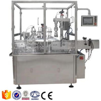 Semiautomatic water production perfume filing soda glass juice tumbling cap wine coke bottle liquid - Eye Drops Filling Line