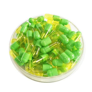 Size 000 Dark Green Empty Gel Capsules 