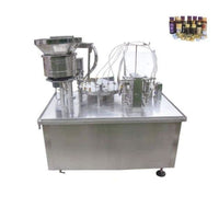 vial filling stoppering and capping machine 